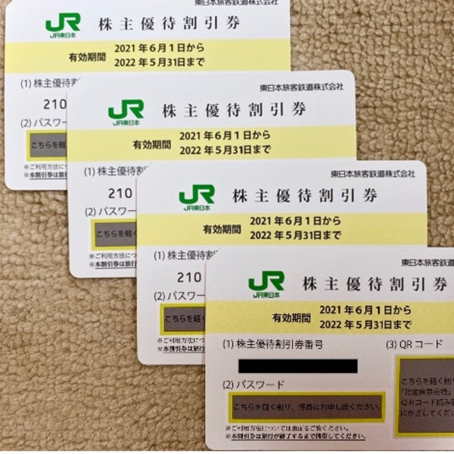 Jr東日本 東日本旅客鉄道 株主優待券 4枚 その他 Www Cargamos Com