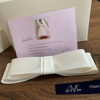 値下げしました！リボンボンネ　グローブ　Emarie