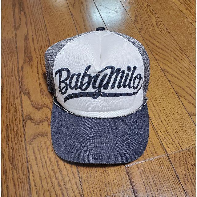 A BATHING APE(アベイシングエイプ)の【セット】Ape Cap Babymilo グレー / オレンジ ラインストーン メンズの帽子(キャップ)の商品写真