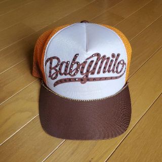 アベイシングエイプ(A BATHING APE)の【セット】Ape Cap Babymilo グレー / オレンジ ラインストーン(キャップ)