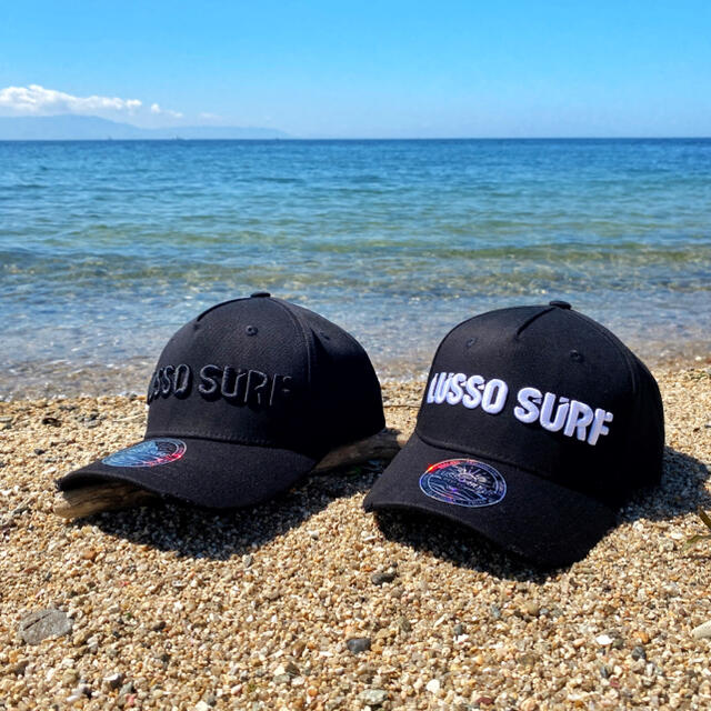 STANDARD CALIFORNIA(スタンダードカリフォルニア)の西海岸スタイル☆LUSSO SURF 刺繍ロゴキャップ　帽子　RVCA メンズの帽子(キャップ)の商品写真