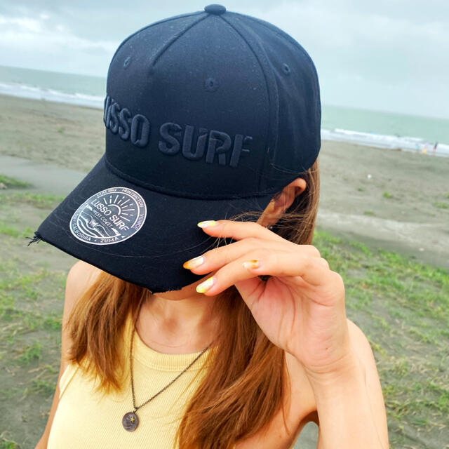 STANDARD CALIFORNIA(スタンダードカリフォルニア)の西海岸スタイル☆LUSSO SURF 刺繍ロゴキャップ　帽子　RVCA メンズの帽子(キャップ)の商品写真