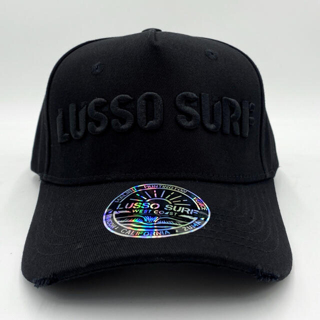 STANDARD CALIFORNIA(スタンダードカリフォルニア)の西海岸スタイル☆LUSSO SURF 刺繍ロゴキャップ　帽子　RVCA メンズの帽子(キャップ)の商品写真