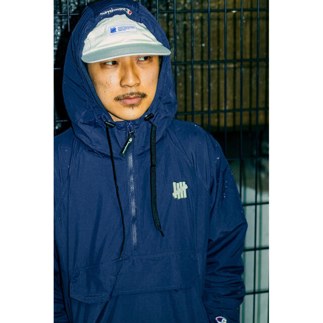 ANDEFEATED×champion パーカー L