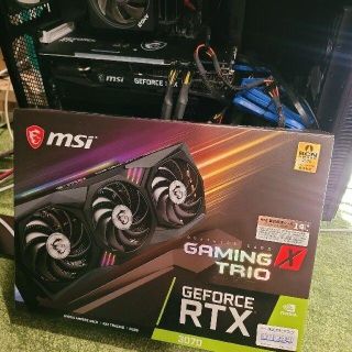 【kk様用】MSI RTX3070 Gaming X TRIO(PCパーツ)