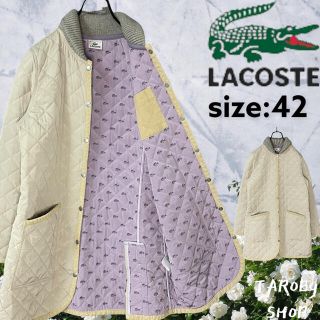 ラコステ(LACOSTE)のLACOSTE ラコステ　キルティングコート　レディース　42(その他)