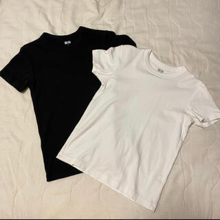 ユニクロ(UNIQLO)のUNIQLO U Tシャツ 2枚セット(Tシャツ(半袖/袖なし))