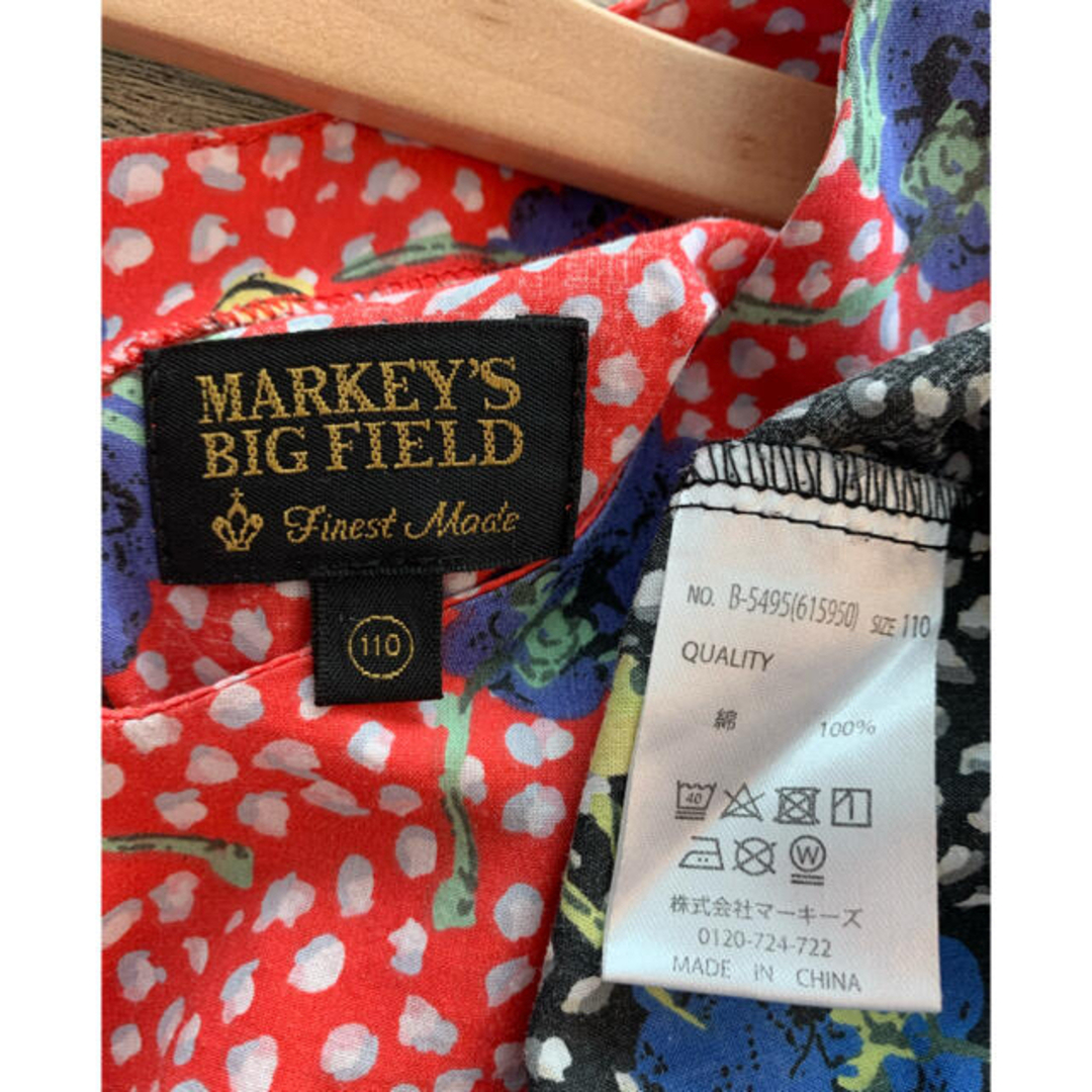 MARKEY'S(マーキーズ)のMARKEY'S フラワーワンピース　kids 110cm キッズ/ベビー/マタニティのキッズ服女の子用(90cm~)(ワンピース)の商品写真