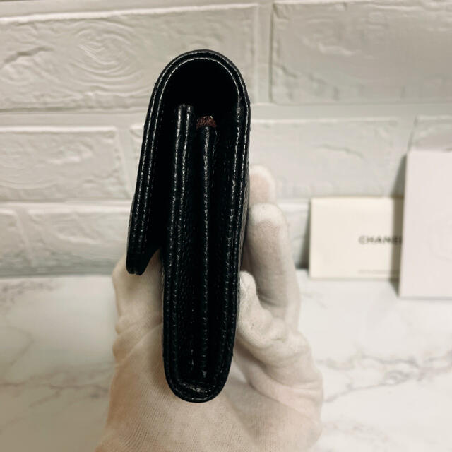 新品未使用 CHANEL 新型 マトラッセ キャビアスキン シルバー金具
