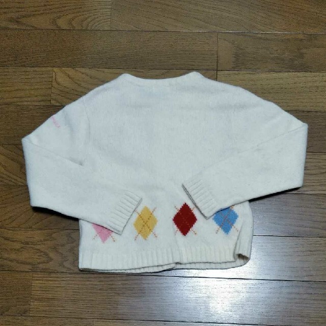 mikihouse(ミキハウス)のミキハウス　カーディガン　110cm キッズ/ベビー/マタニティのキッズ服女の子用(90cm~)(カーディガン)の商品写真