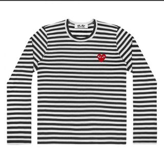 コムデギャルソン(COMME des GARCONS)の【期間限定値下げ】コムデギャルソンプレイ　ボーダー　ロンT(Tシャツ/カットソー(七分/長袖))