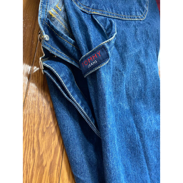 TOMMY HILFIGER(トミーヒルフィガー)の【希少】TOMMY JEANS トミーヒルフィガー　オーバーオール　古着  メンズのパンツ(デニム/ジーンズ)の商品写真