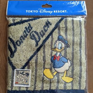 ディズニー(Disney)の【未使用/新品】ドナルド　ハンドタオル(タオル)