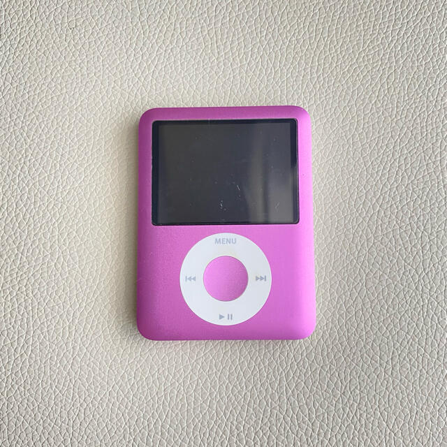 iPod(アイポッド)のiPod nano 8GB Pink 中古品 スマホ/家電/カメラのオーディオ機器(ポータブルプレーヤー)の商品写真