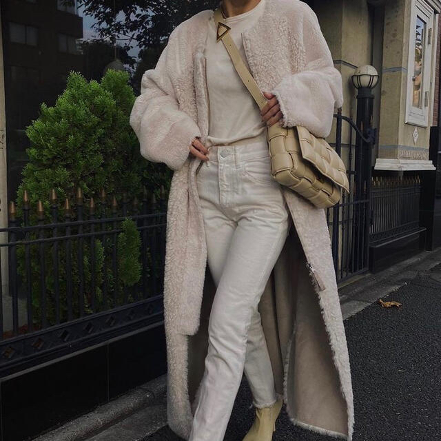 こちんちゃん様専用】Ameri VINTAGE リバーシブルムートンコート 新品