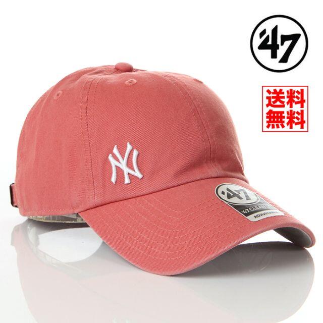 NEW ERA - 【新品】47 キャップ NY ヤンキース 帽子 ピンク レディース