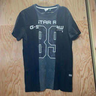 ジースター(G-STAR RAW)のG-STAR RAW Tシャツ Sサイズ ブラック 古着 ブランド古着(Tシャツ/カットソー(半袖/袖なし))