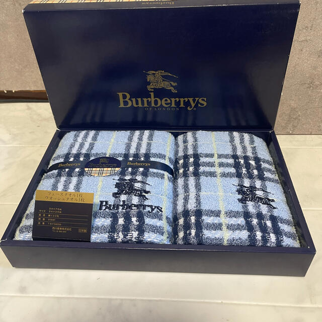 【新品】☆バーバリーBurberry☆フェースタオル・ウォッシュタオル☆