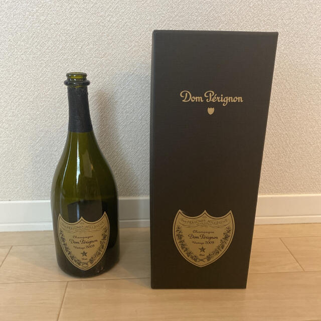 Dom Pérignon(ドンペリニヨン)のドンペリニヨン ヴィンテージ2009 空瓶/箱 食品/飲料/酒の酒(シャンパン/スパークリングワイン)の商品写真