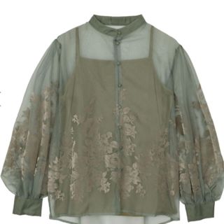 アメリヴィンテージ(Ameri VINTAGE)の【期間限定価格】2WAY HAZE FLOWER BLOUSE(シャツ/ブラウス(長袖/七分))