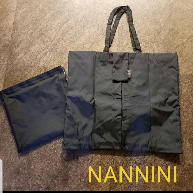 NANNINI(ナンニーニ)のNANNINI /ナンニーニ❣️ナイロンショルダーバッグ エコバッグ レディースのバッグ(ショルダーバッグ)の商品写真