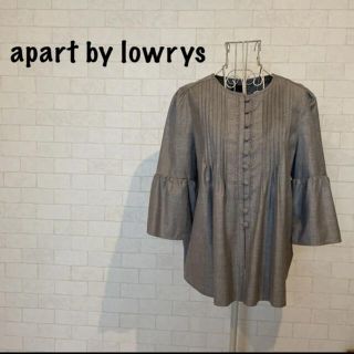 アパートバイローリーズ(apart by lowrys)の◎未使用◎apart by lowrys ピンタックブラウス(シャツ/ブラウス(長袖/七分))