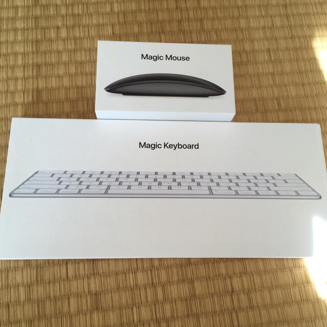 Apple(アップル)の【レアセット】Magic mouse2 Magic Keyboardセット スマホ/家電/カメラのPC/タブレット(PC周辺機器)の商品写真