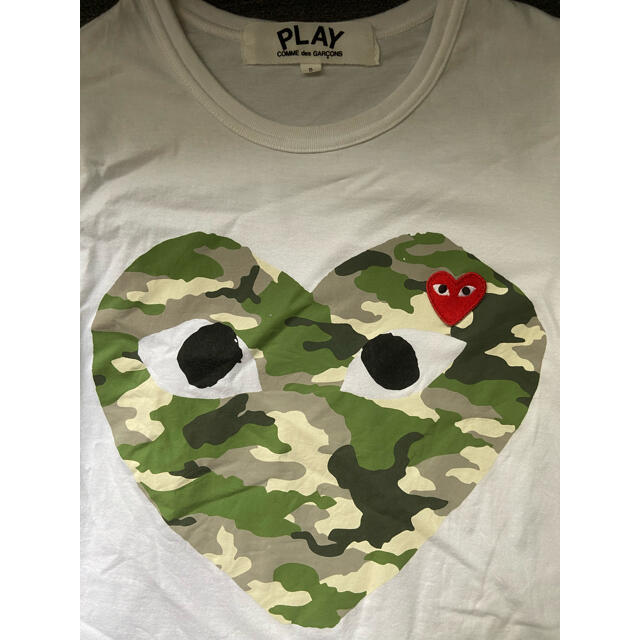 COMME des GARCONS(コムデギャルソン)のCOMME des GARÇONS PLAY Sサイズ レディースのトップス(Tシャツ(半袖/袖なし))の商品写真