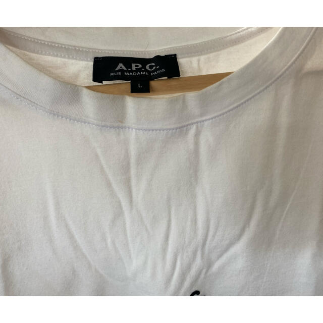 A.P.C(アーペーセー)のAPC アーペーセー　ロゴ　Tシャツ　メンズ メンズのトップス(Tシャツ/カットソー(半袖/袖なし))の商品写真