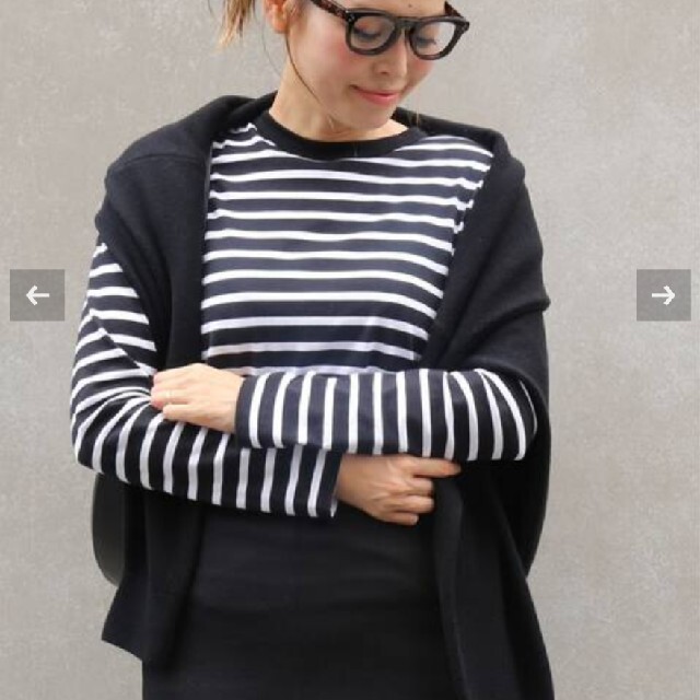 Deuxieme Classe★COCO Stripe Tシャツ No5