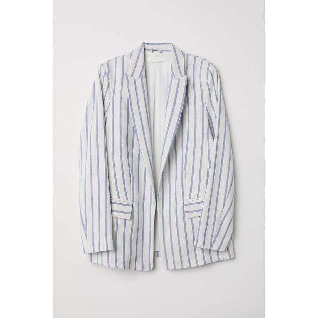 H&M(エイチアンドエム)の安室奈美恵 × H&M - ストライプジャケット レディースのジャケット/アウター(その他)の商品写真
