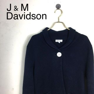 ジェイアンドエムデヴィッドソン(J&M DAVIDSON)のB597 ジェイアンドエムデヴィッドソン 長袖厚手ニットカーディガンジャケット(ニット/セーター)