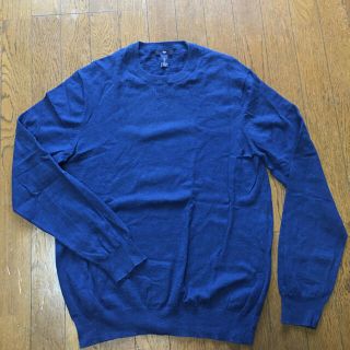 ギャップ(GAP)のメンズセーター　GAP  Lサイズ　紺色(ニット/セーター)