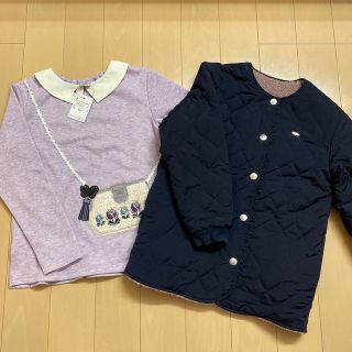 アナスイミニ(ANNA SUI mini)の【ご専用】ANNA SUImini140【新品＆極美品】♡2点♡(ジャケット/上着)