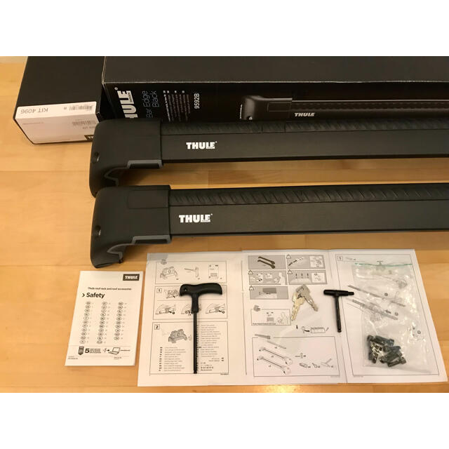 THULE 【在庫あり即納!!】THULE スーリー ルーフキャリア車両一台分セット マツダ KG2P CX-8 (ダイレクトルーフレール付)用
