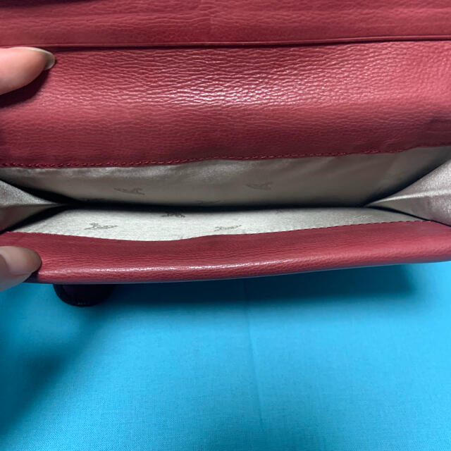 Vivienne Westwood(ヴィヴィアンウエストウッド)のヴィヴィアンウエストウッド　レザー長財布　ブラック×レッド レディースのファッション小物(財布)の商品写真