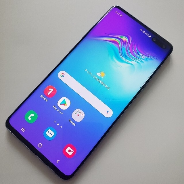 Galaxy(ギャラクシー)のロンタロ様専用  SIMフリー Galaxy S10 5G 6.7インチ スマホ/家電/カメラのスマートフォン/携帯電話(スマートフォン本体)の商品写真