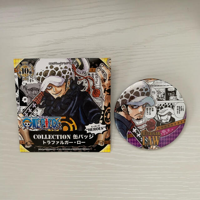 【ワンピース】トラファルガー・ロー 缶バッジ | フリマアプリ ラクマ