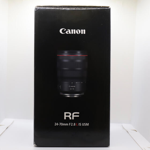 Canon(キヤノン)の【新品未使用】キヤノンRF24-70mm F2.8 IS USM スマホ/家電/カメラのカメラ(レンズ(ズーム))の商品写真