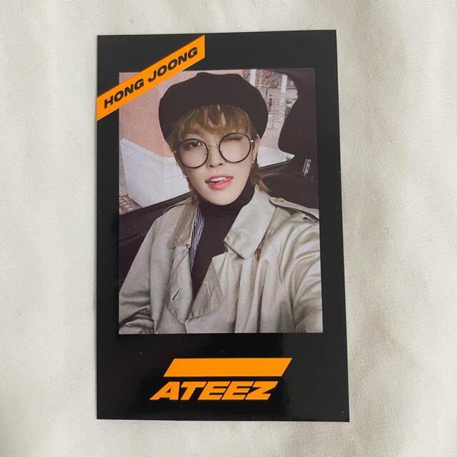 ATEEZ ホンジュン サイン入り ポストカード www.poke.co.jp