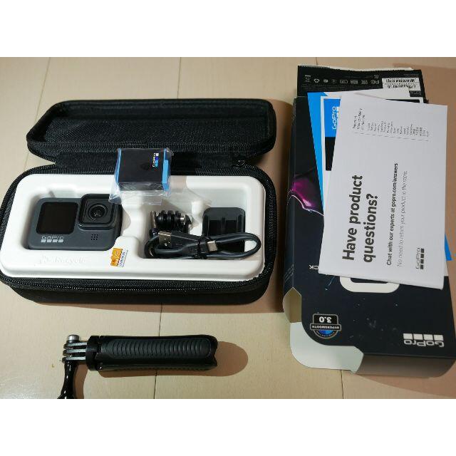 [新同品] GOPRO HERO 9  三脚グリップ、microSD(64GB)