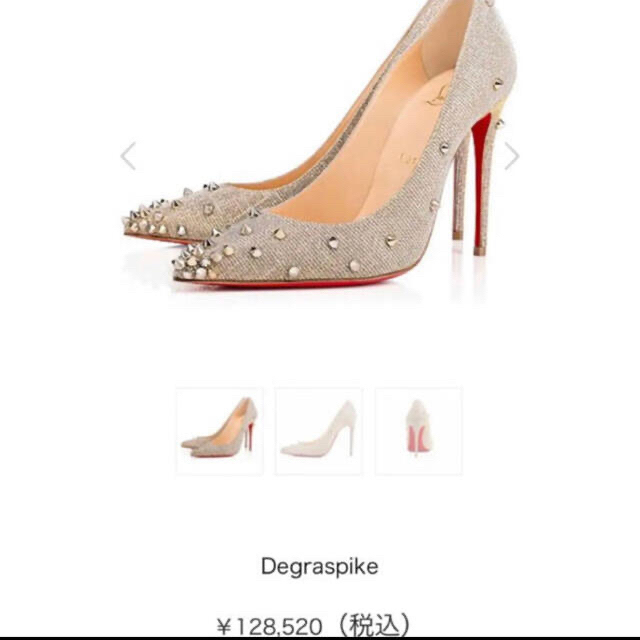 特典進呈 Christian Louboutin - クリスチャンルブタン グリッター