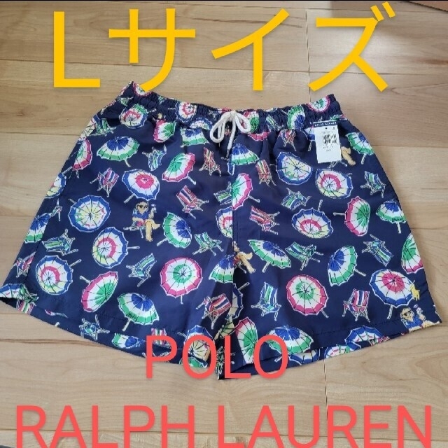 POLO RALPH LAUREN(ポロラルフローレン)の【新品】【未試着】ポロ・ラルフローレン　USAモデル　輸入　水着　Lサイズ メンズの水着/浴衣(水着)の商品写真