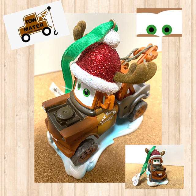 完売品　カーズ   マテル　reindeer メーター　オーナメント　クリスマス エンタメ/ホビーのおもちゃ/ぬいぐるみ(ミニカー)の商品写真