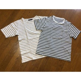 メンズTシャツ　二枚　(Tシャツ/カットソー(半袖/袖なし))