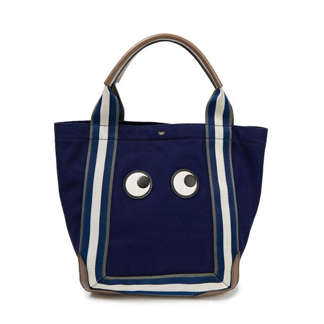 ANYA HINDMARCH(アニヤハインドマーチ)のラスト１【新品】Anya Hindmarch スモール トートバッグ ベージュ レディースのバッグ(トートバッグ)の商品写真