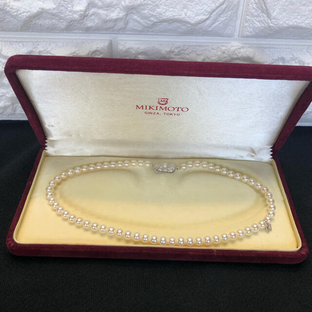 MIKIMOTO - ミキモト パール ネックレス グラデーション 38cm M ...