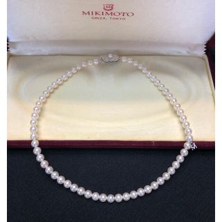 MIKIMOTO - ミキモト パール ネックレス グラデーション 38cm M ...