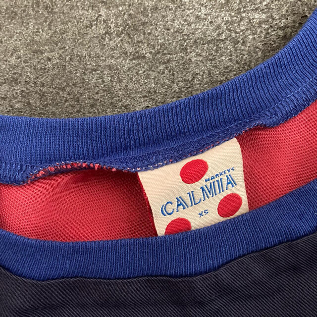 MARKEY'S(マーキーズ)のCALMIA*マーキーズ*ドットシースルーリバーシブルワンピース*XS キッズ/ベビー/マタニティのキッズ服女の子用(90cm~)(ワンピース)の商品写真