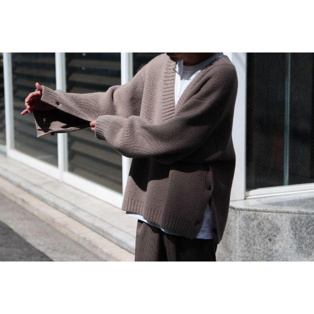 YOKE 5G MILANO RIB V-NECK KNIT ヨーク　ニット